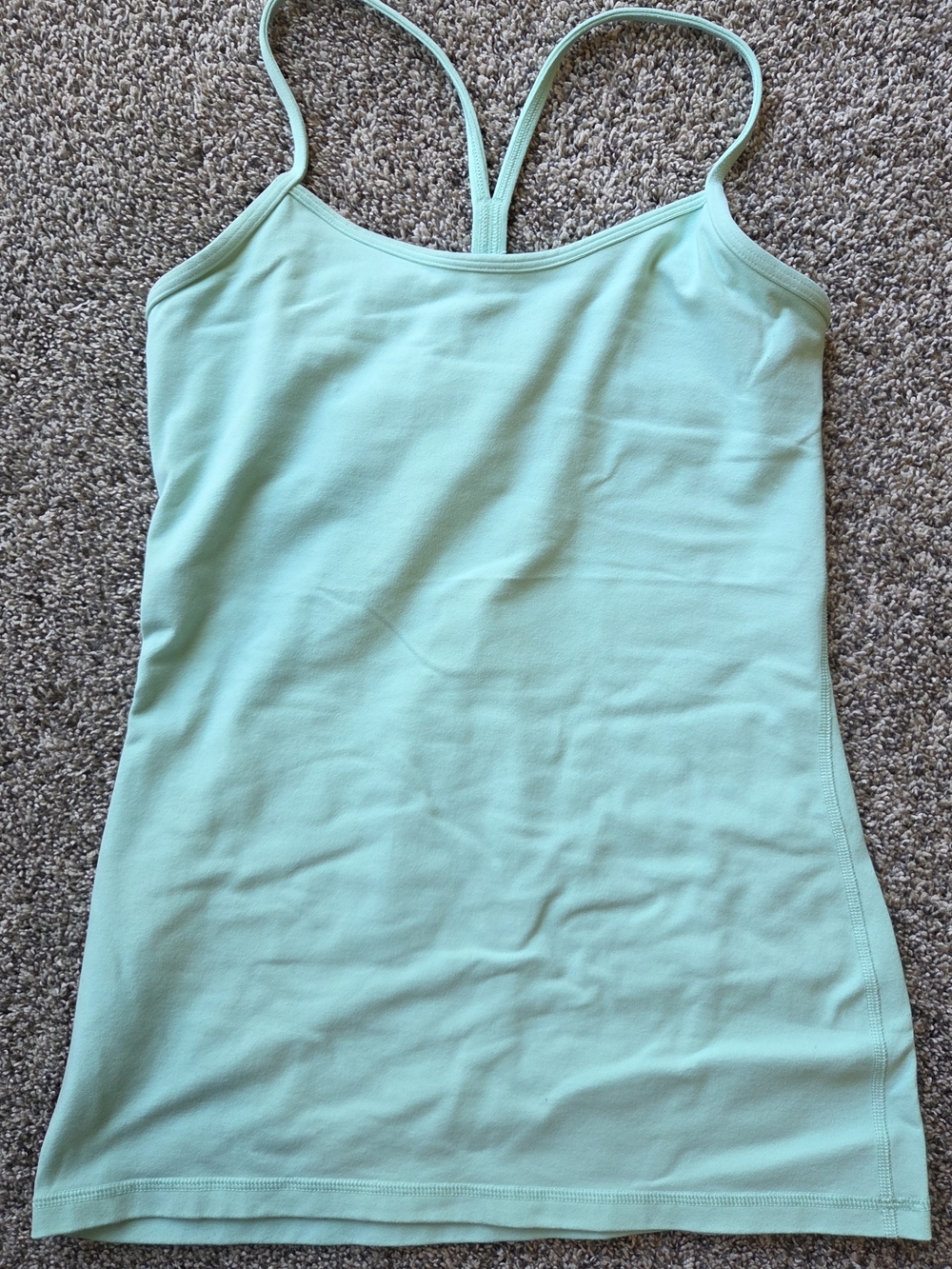 lululemon athletica Mint Green Strappy Tank
